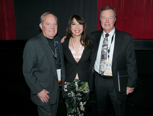 Ron and Allen Fields with Illeana Douglas.