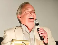 Ron Fields speaking at the W.C. Fields Festival, Film Forum, New York, April 22, 2011.