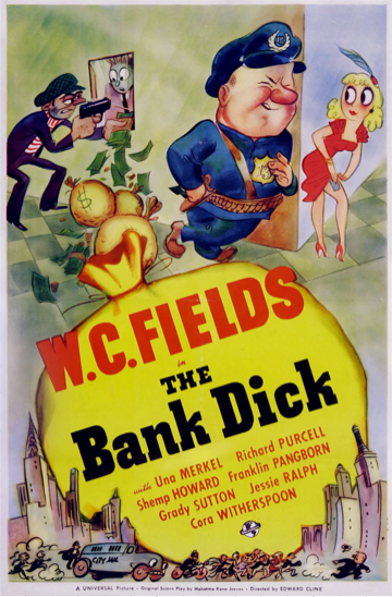 The Bank Dick poster.